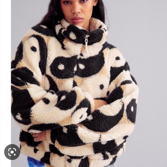 Yin Yang Sherpa Jacket